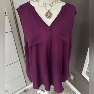 Torrid Sleeveless Blouse